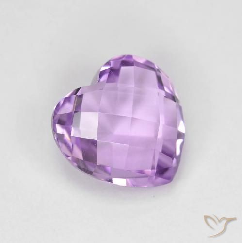 1.89ct 자연스러운 아이리스 바이올렛 자수정, 마음, VVS