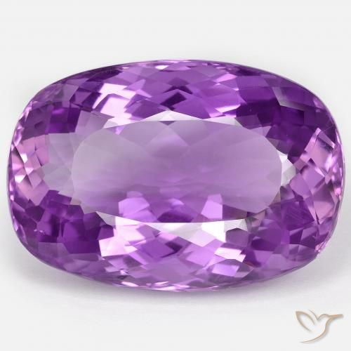 72.62ct 자연스러운 비비드 바이올렛 자수정, 방석, VVS