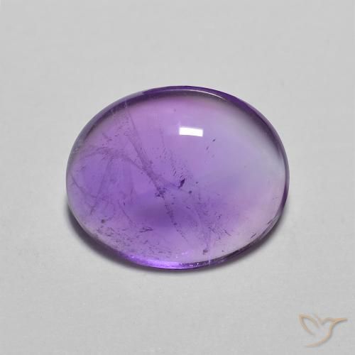 2.51ct 자연스러운 Medium Light-Violet 자수정, 타원형, 투명한