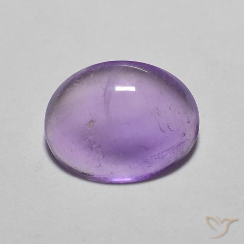 2.43ct 자연스러운 Medium Light-Violet 자수정, 타원형, 투명한
