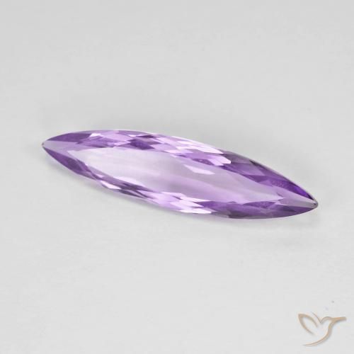 2.09ct 자연스러운 미디엄 퍼플리쉬 바이올렛 자수정, 보석, VVS