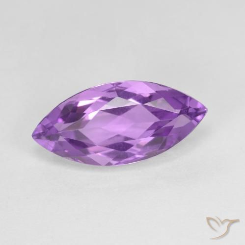 3.20ct 자연스러운 딥 퍼플리쉬 바이올렛 자수정, 보석, VVS-VS