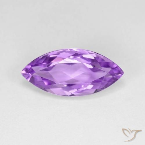 3.01ct 자연스러운 보라색 보라색 자수정, 보석, VVS
