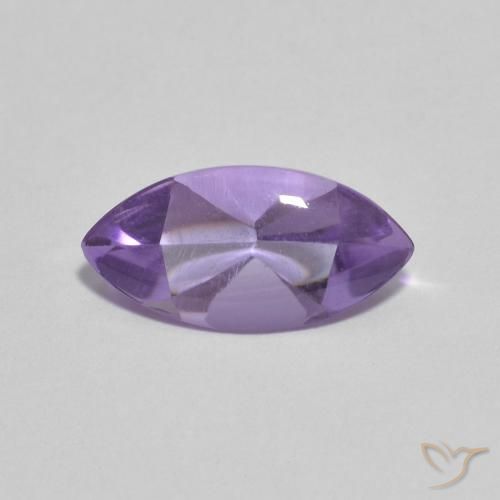1.57ct 자연스러운 미디엄 바이올렛 자수정, 보석, 투명한