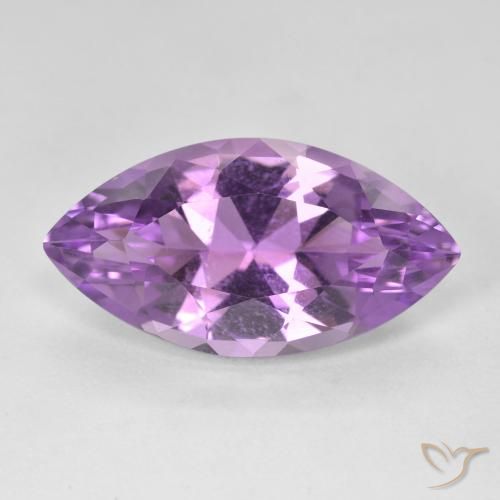 8.53ct 자연스러운 보라색 보라색 자수정, 보석, VVS