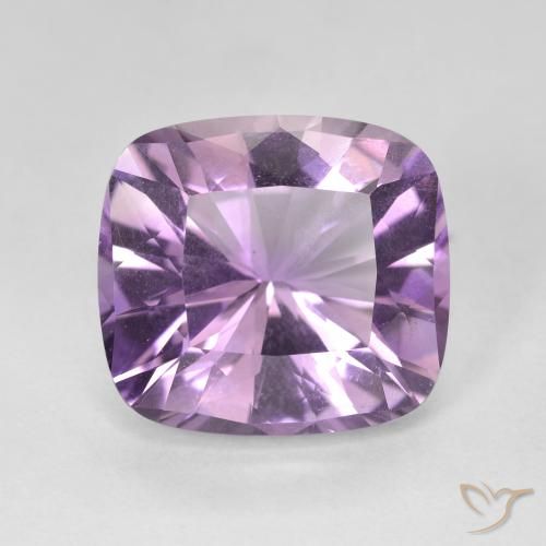 8.76ct 자연스러운 보라색 보라색 자수정, 방석, VVS