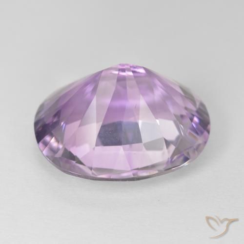 9.17캐럿 천연 Medium Light Purplish-Violet 자수정, 타원형, VS