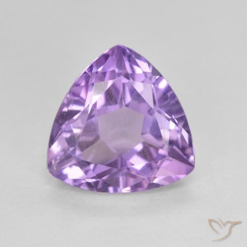 2.88ct 자연스러운 분홍빛이 도는 보라색 자수정, 일조, VS