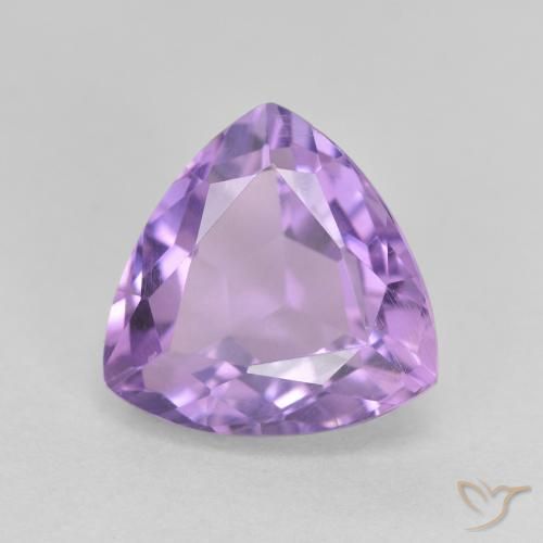 3.28ct 자연스러운 미디엄 바이올렛 자수정, 일조, VS