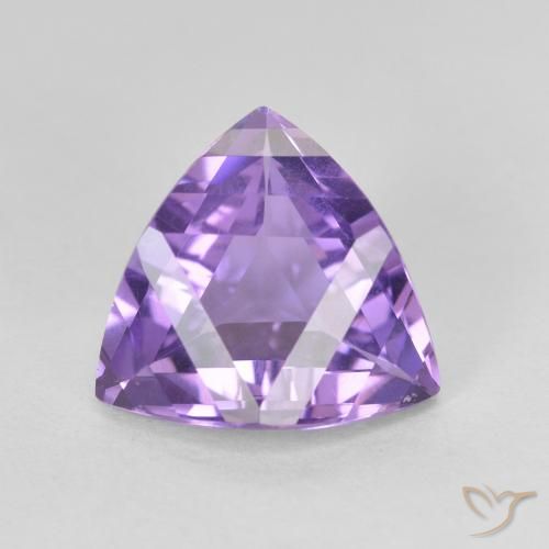 3.06ct 자연스러운 비비드 바이올렛 자수정, 일조, VVS-VS