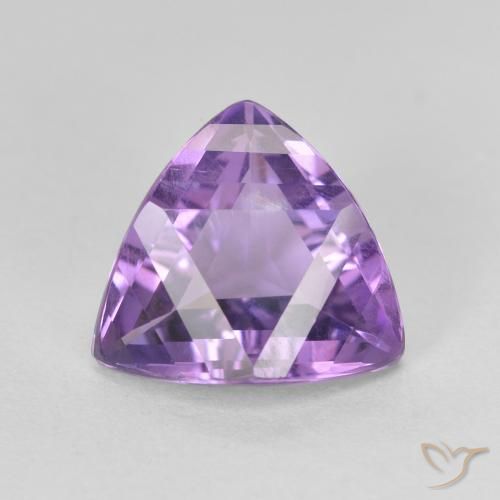 3.05ct 자연스러운 미디엄 바이올렛 자수정, 일조, VVS-VS