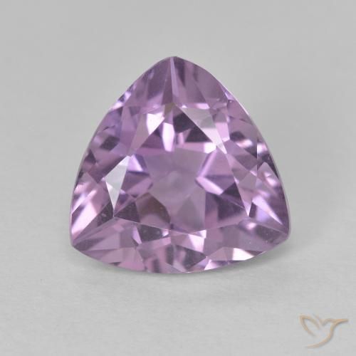 2.79ct 자연스러운 분홍빛이 도는 보라색 자수정, 일조, VVS