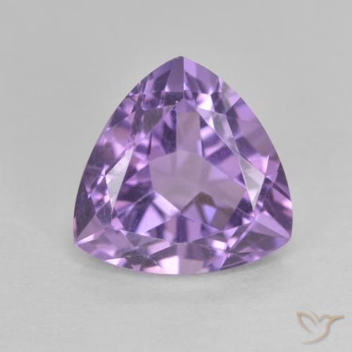 3.24ct 자연스러운 미디엄 바이올렛 자수정, 일조, VVS-VS