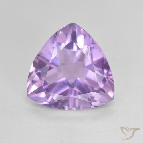 2.74ct 자연스러운 미디엄 바이올렛 자수정, 일조, VVS-VS