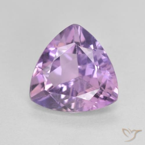 2.73ct 자연스러운 미디엄 핑크 바이올렛 자수정, 일조, VVS-VS