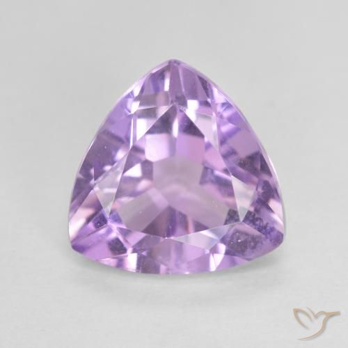 2.92ct 자연스러운 미디엄 바이올렛 핑크 자수정, 일조, VVS-VS