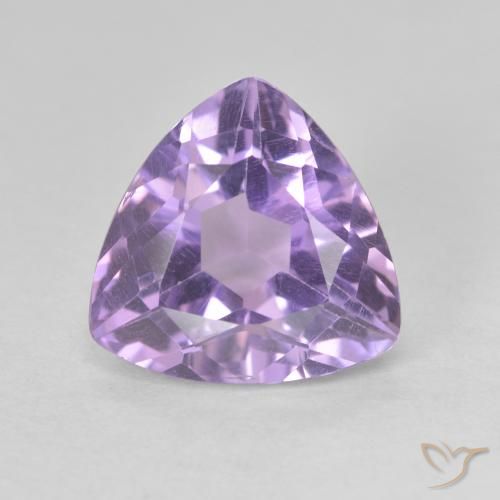 3.11ct 자연스러운 미디엄 바이올렛 핑크 자수정, 일조, VVS-VS