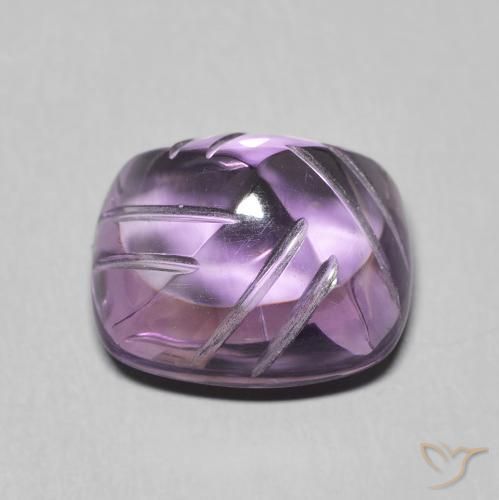 6.81캐럿 천연 Medium Light Purplish-Violet 자수정, 팬시한, 투명한
