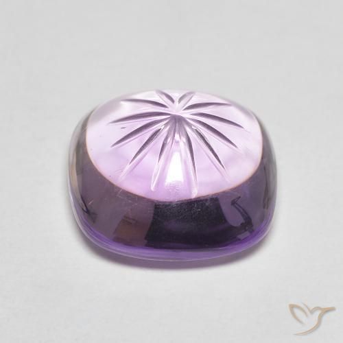 8.59ct 자연스러운 미디엄 바이올렛 자수정, 팬시한, 투명한