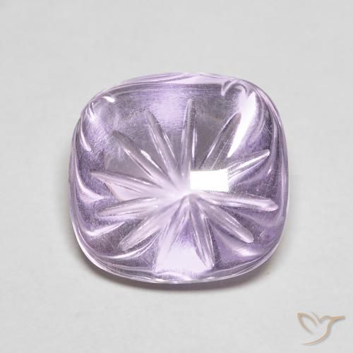 7.08ct 자연스러운 미디엄 바이올렛 자수정, 팬시한, 투명한