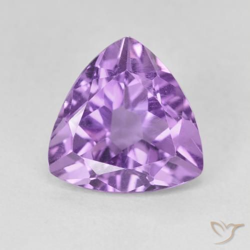 2.89ct 자연스러운 미디엄 퍼플리쉬 바이올렛 자수정, 일조, VVS-VS