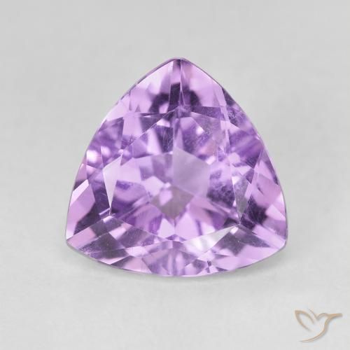 2.85ct 자연스러운 미디엄 퍼플리쉬 바이올렛 자수정, 일조, VVS-VS