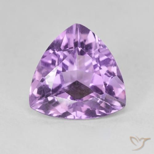 2.86ct 자연스러운 미디엄 퍼플리쉬 바이올렛 자수정, 일조, VVS-VS