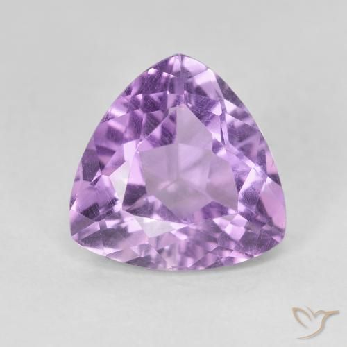 2.99ct 자연스러운 보라색 보라색 자수정, 일조, VVS-VS