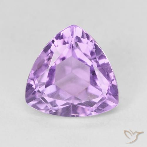 3.23ct 자연스러운 미디엄 퍼플리쉬 바이올렛 자수정, 일조, VVS-VS