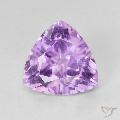 3.00ct 자연스러운 미디엄 바이올렛 자수정, 일조, VVS-VS