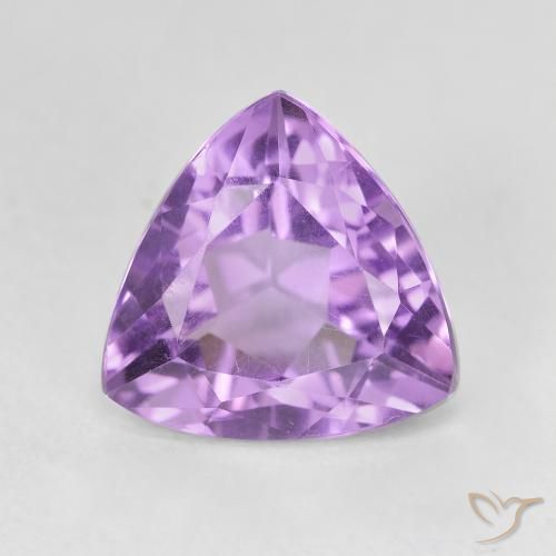 3.08ct 자연스러운 보라색 보라색 자수정, 일조, VVS-VS