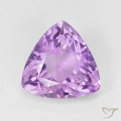 2.77ct 자연스러운 Medium Light Purplish-Violet 자수정, 일조, VVS-VS