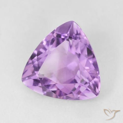 2.77캐럿 천연 Medium Light Purplish-Violet 자수정, 일조, VVS-VS