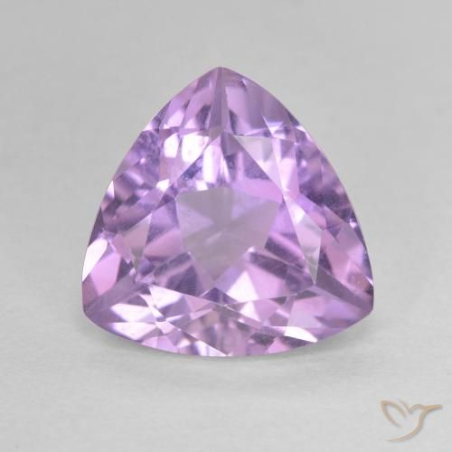 2.93ct 자연스러운 분홍빛이 도는 보라색 자수정, 일조, VS