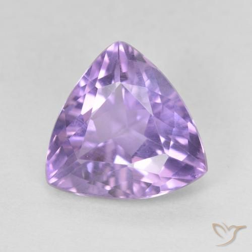 2.69ct 자연스러운 라이트 바이올렛 자수정, 일조, VS