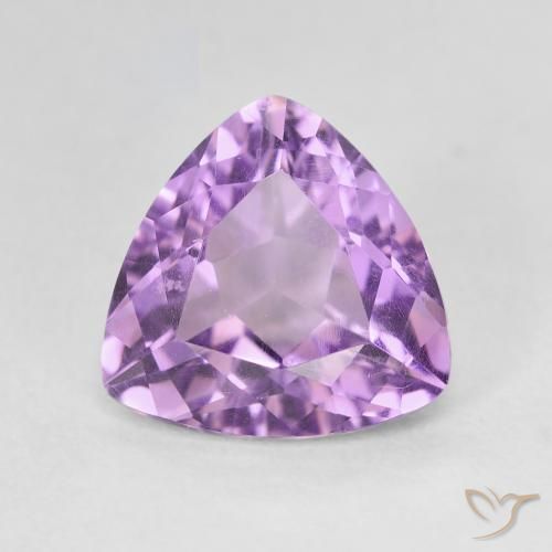 2.86ct 자연스러운 분홍빛이 도는 보라색 자수정, 일조, VVS-VS