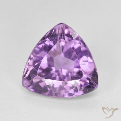 2.91ct 자연스러운 미디엄 바이올렛 자수정, 일조, VVS-VS