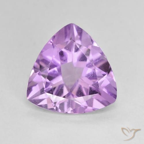 2.64ct 자연스러운 미디엄 핑크 바이올렛 자수정, 일조, VVS-VS