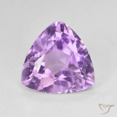 2.93ct 자연스러운 미디엄 퍼플리쉬 바이올렛 자수정, 일조, VVS-VS