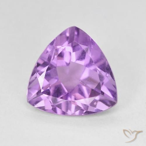 2.70ct 자연스러운 미디엄 핑크 바이올렛 자수정, 일조, VVS-VS