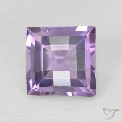 1.73ct 자연스러운 딥 아이리스 바이올렛 자수정, 정사각형, VVS-VS