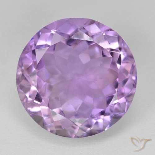 12.13ct 자연스러운 아이리스 바이올렛 자수정, 둥근, VVS