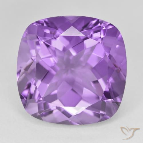22.37ct 자연스러운 딥 아이리스 바이올렛 자수정, 방석, VVS-VS