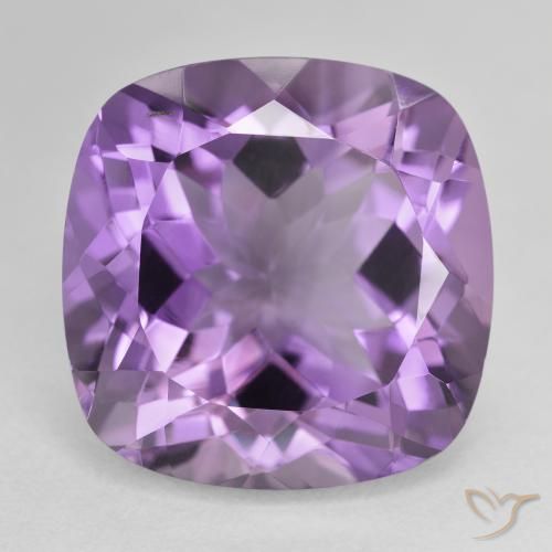 22.72ct 자연스러운 미디엄 바이올렛 자수정, 방석, VVS