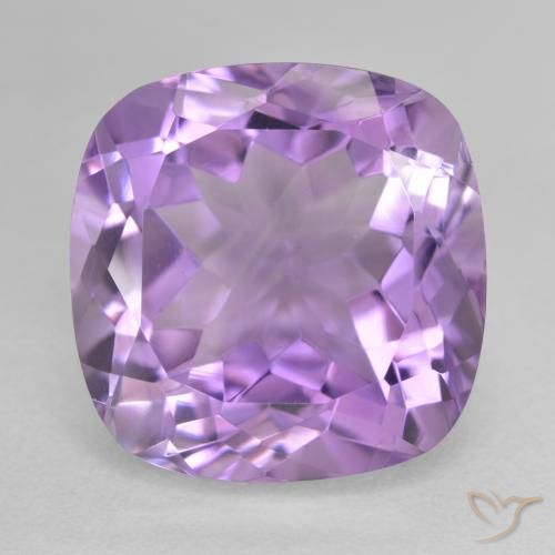 13.78ct 자연스러운 딥 바이올렛 자수정, 방석, VVS