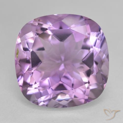 13.55ct 자연스러운 미디엄 바이올렛 자수정, 방석, VVS