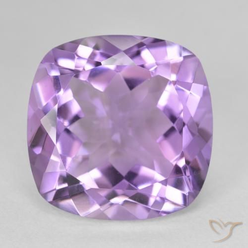 12.11ct 자연스러운 아이리스 바이올렛 자수정, 방석, VVS