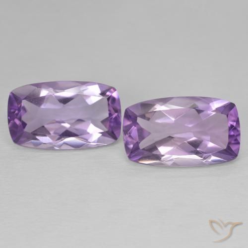 11.24ctw 자연스러운 Medium Light Purplish-Violet 자수정, 방석, VVS