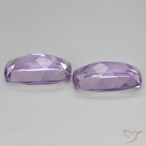 11.28캐럿 천연 Medium Light Purplish-Violet 자수정 보석, 방석, VVS