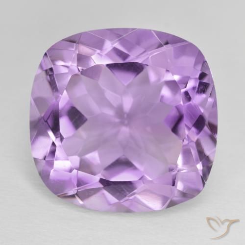 18.76ct 자연스러운 미디엄 퍼플리쉬 바이올렛 자수정, 방석, VVS-VS